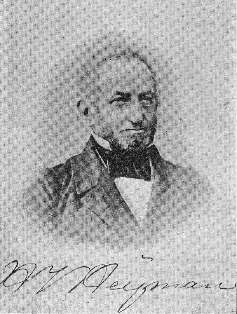 Portrait of Heyman Iacob Heyman (1801–1869) – memorial page