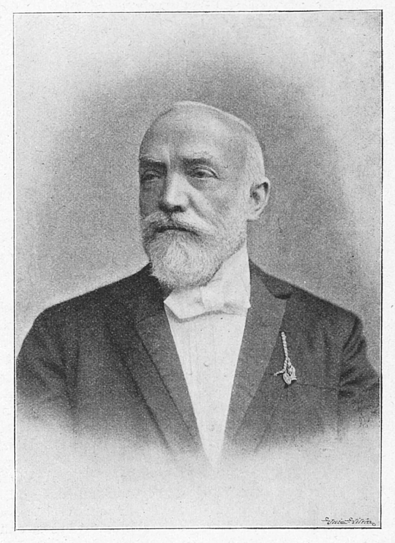 Portrait of August Pally (1839–1905) – memorial page