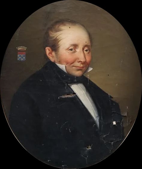 Porträt von Armand de Farcy de La Villedubois (1790–1850) – Gedenkseite