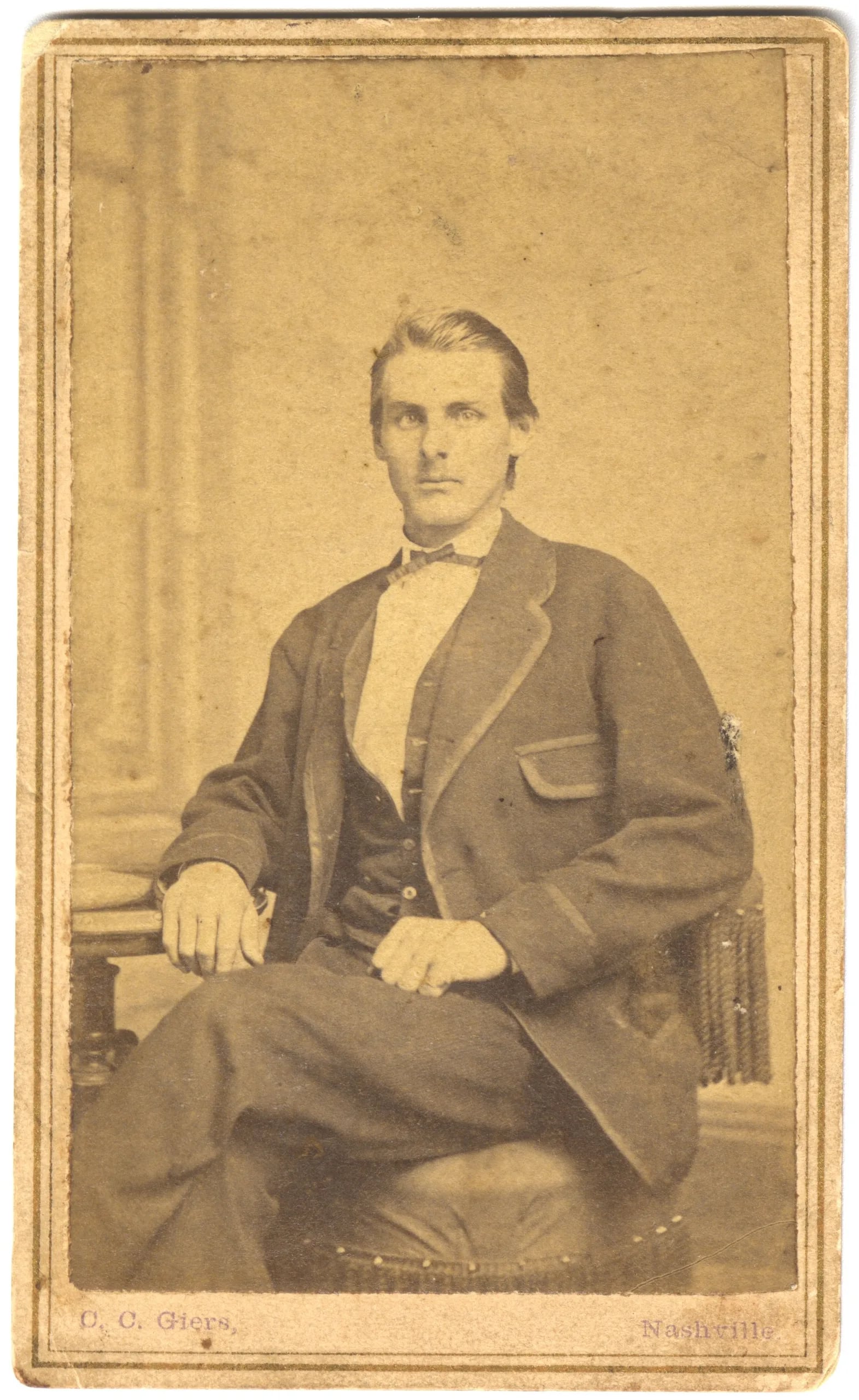 Porträt von Charles Pelham (1835–1908) – Gedenkseite