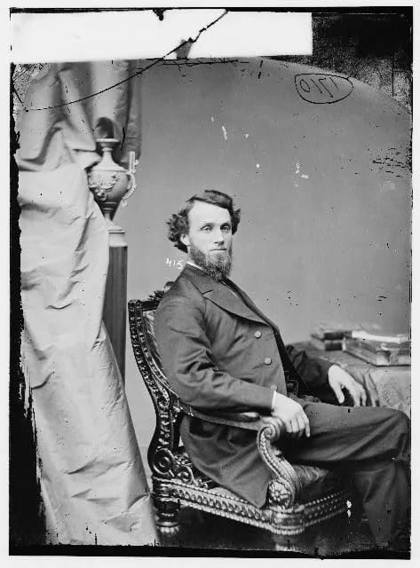 Porträt von Charles Pomeroy (1825–1891) – Gedenkseite