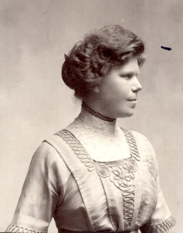 Porträt von Ottilia Nordlander (1876–1955) – Gedenkseite