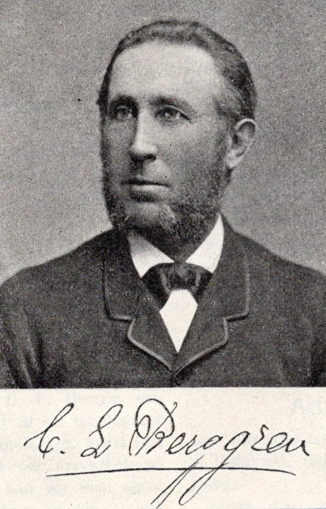 Porträt von Carl Leopold Berggren (1830–1915) – Gedenkseite
