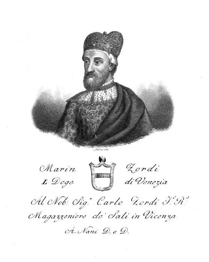Portrait of Marino Zorzi (1231–1312) – memorial page