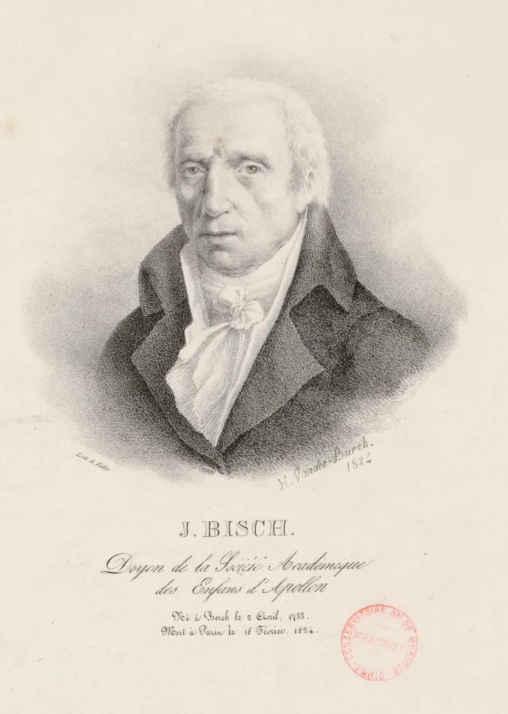 Porträt von Jean Bisch (1733–1824) – Gedenkseite