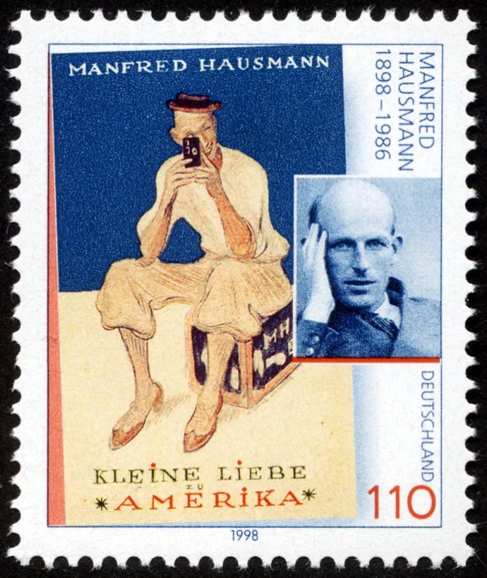 Portrait of Manfred Hausmann (1898–1986) – memorial page
