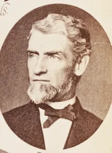 Porträt von Erastus Jones (1825–1907) – Gedenkseite