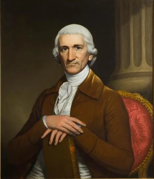 Porträt von Charles Thomson (1729–1824) – Gedenkseite