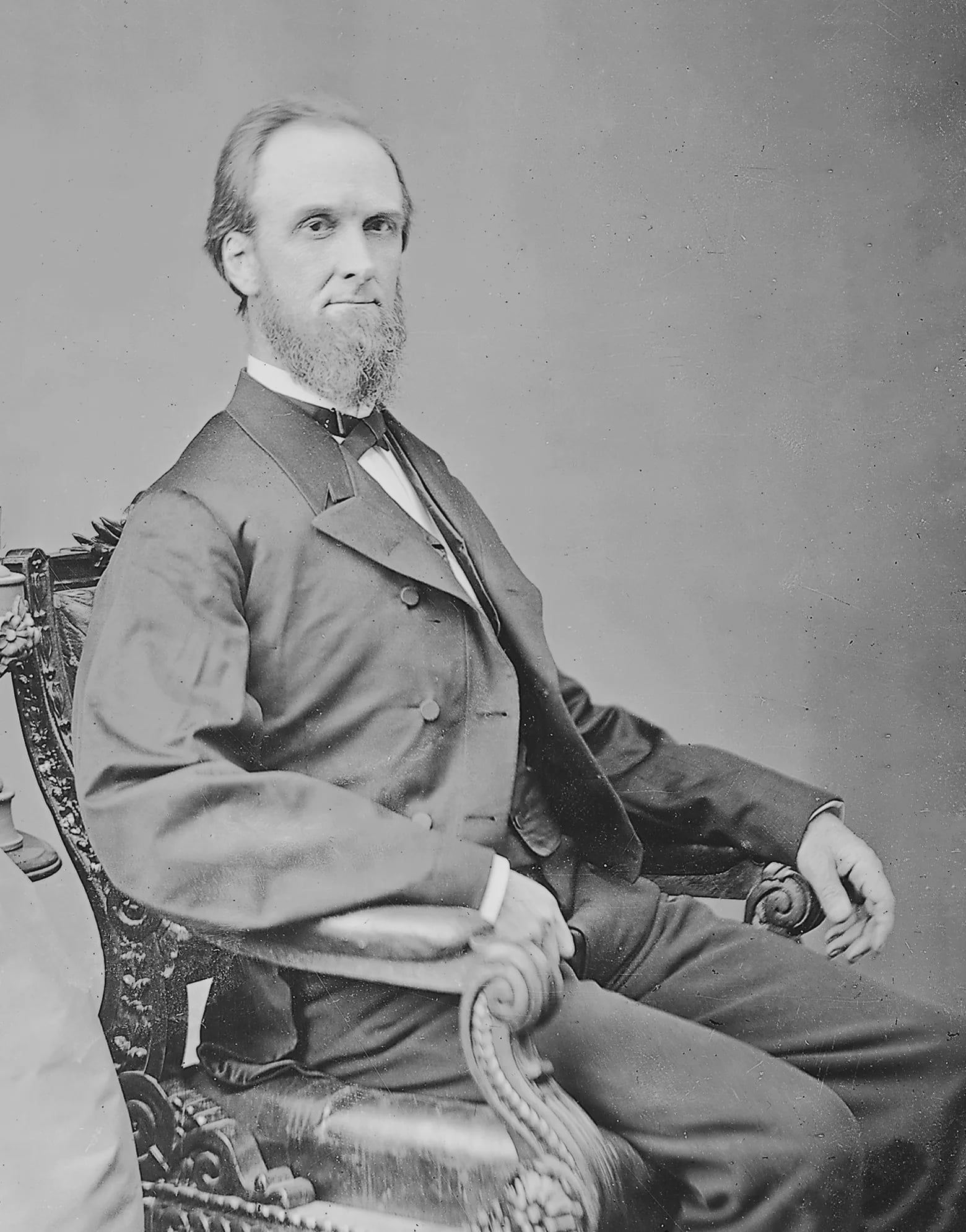 Porträt von Charles Upson (1821–1885) – Gedenkseite