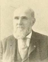 Portrait of Hiram A. Monk (1829–1901) – memorial page