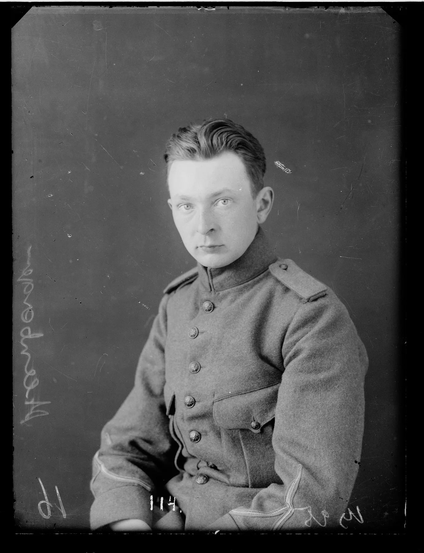 Portrait of Barend van Steenbergen (1909–1940) – memorial page