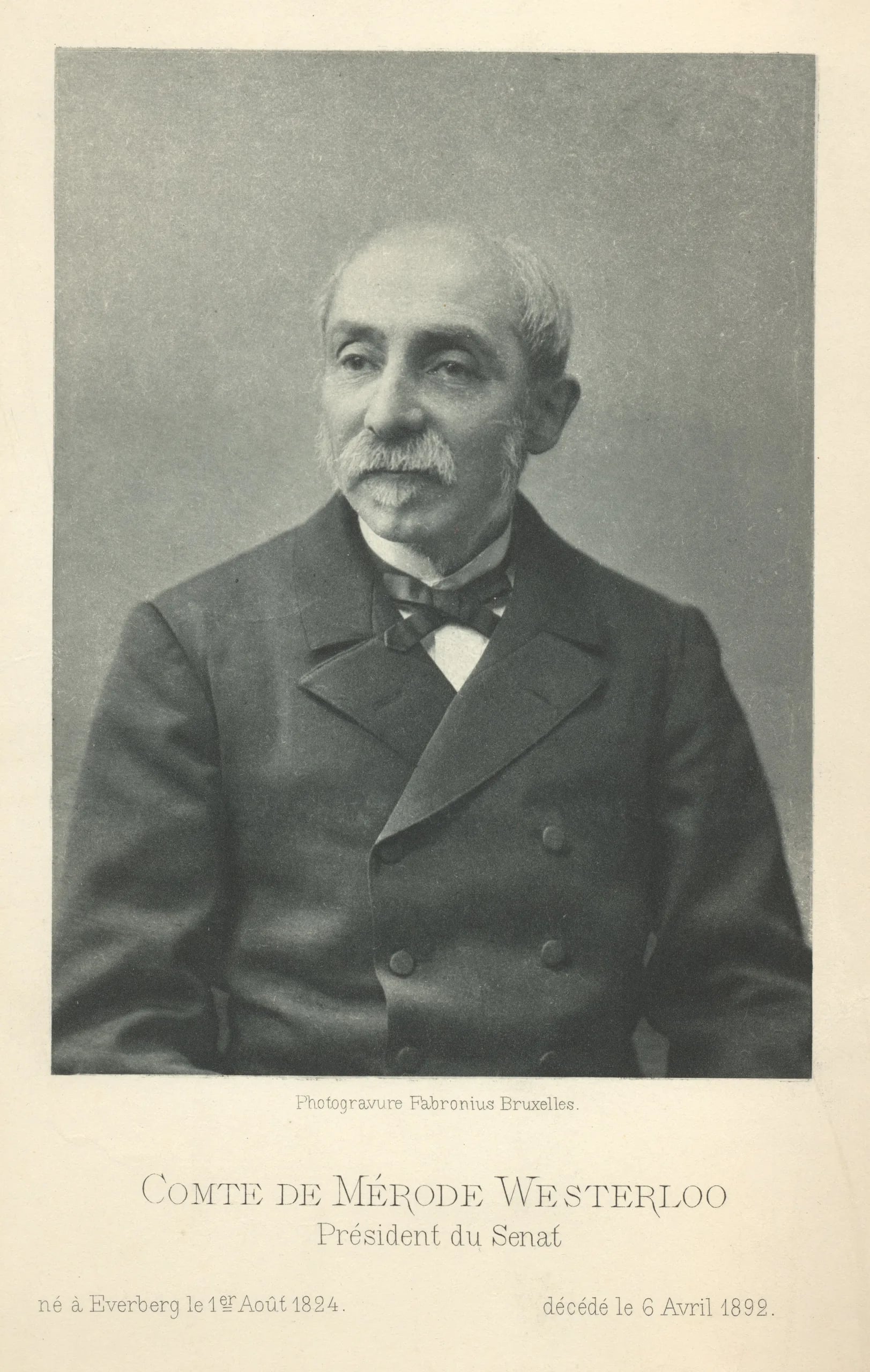 Portrait of Charles de Mérode-Westerloo (1824–1892) – memorial page