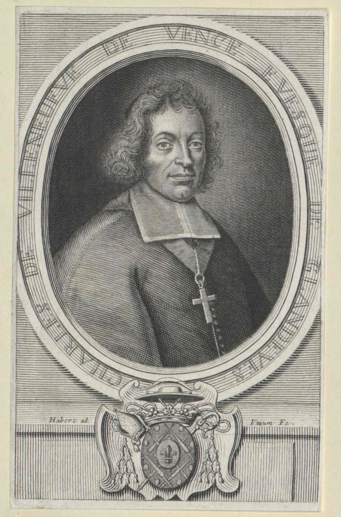 Porträt von Charles de Villeneuve de Vence (1645–1702) – Gedenkseite