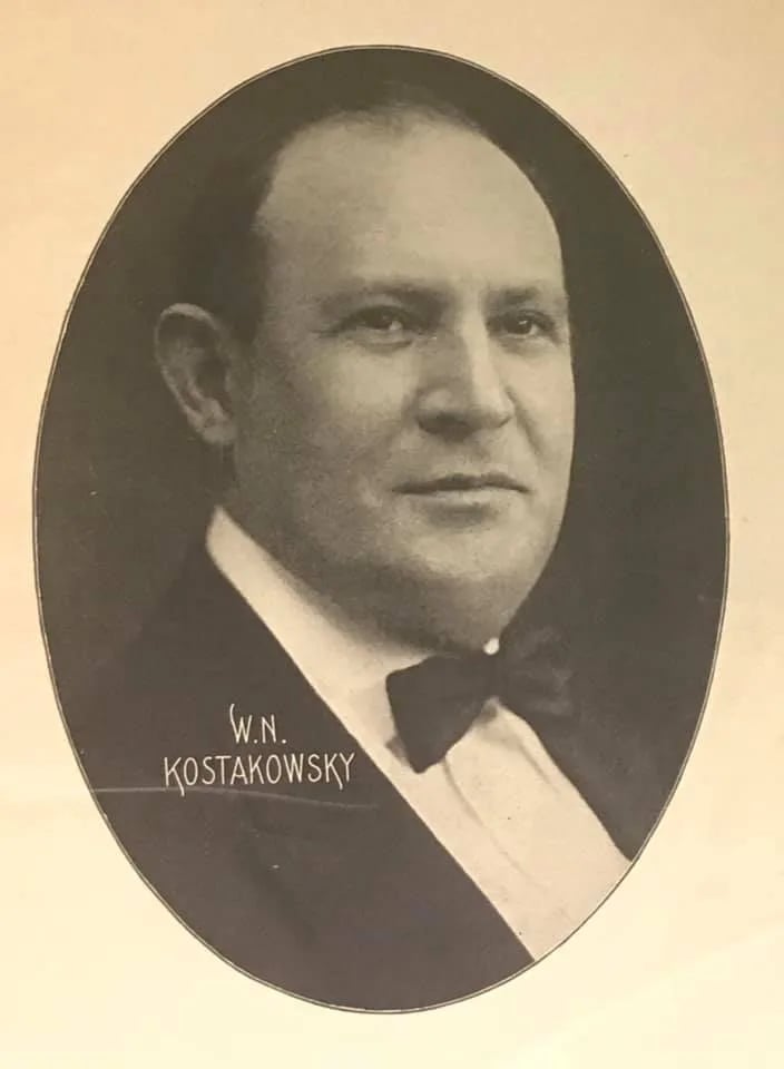 Porträt von Wolff Kostakowsky (1879–1944) – Gedenkseite