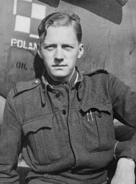 Portrait of Jerzy Mencel (1918–2012) – memorial page