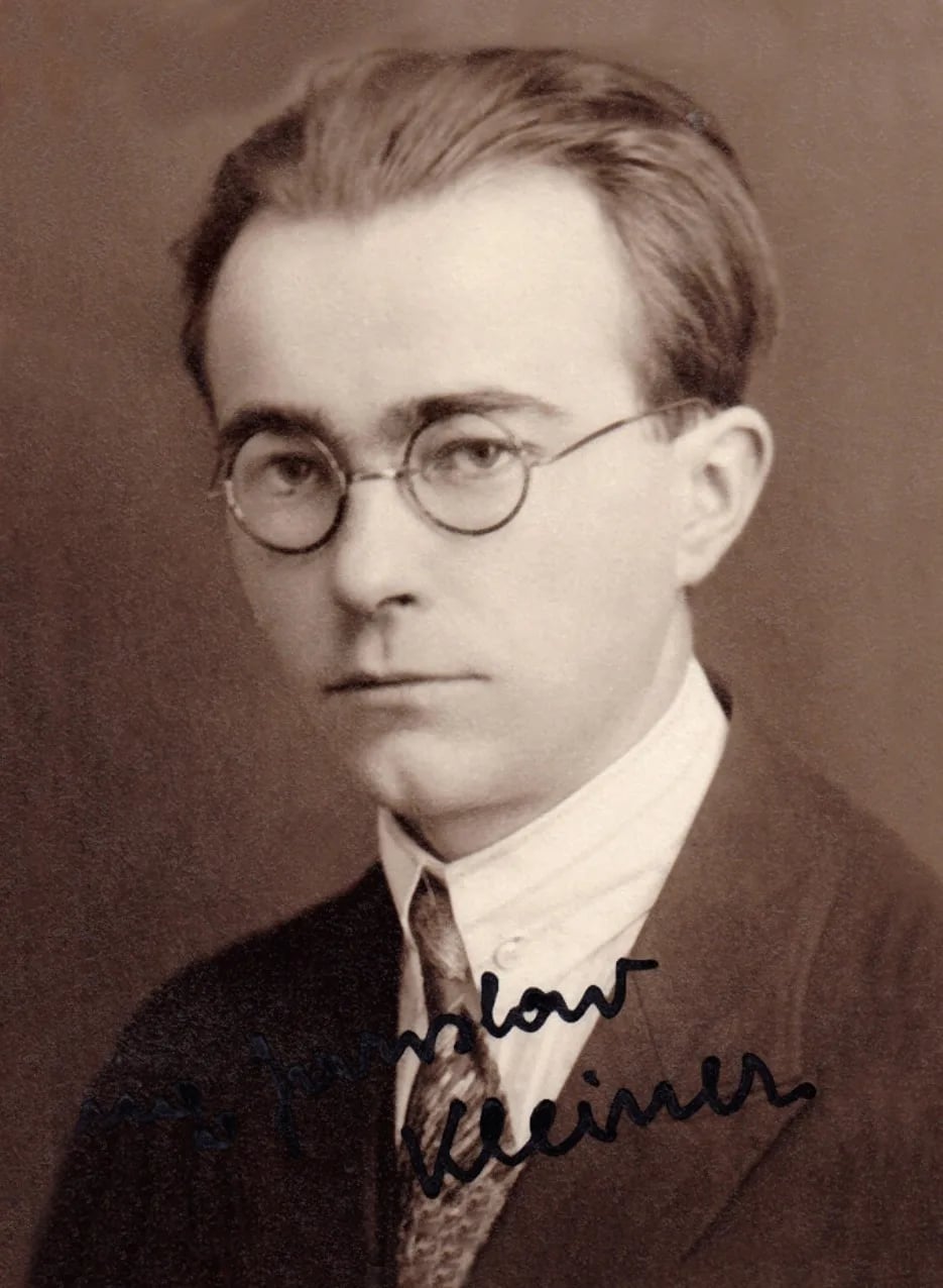 Portrait of Jaroslav Kleiner (1904–1942) – memorial page