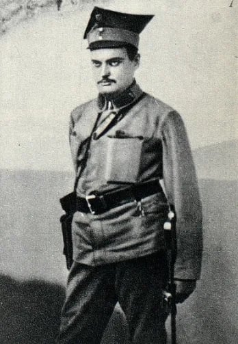 Porträt von Kazimierz Konstanty Małkowski (1890–1920) – Gedenkseite