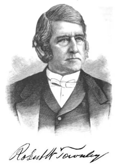 Porträt von Robert Wade Townley (1813–1880) – Gedenkseite