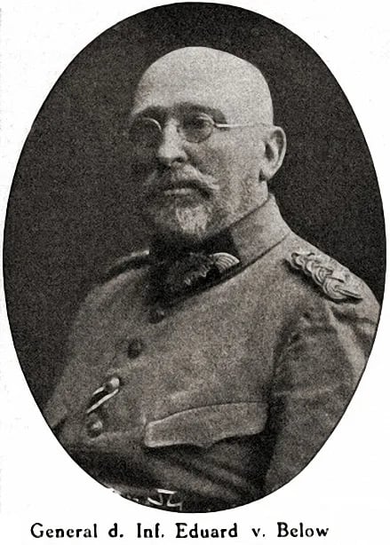Portrait of Eduard von Below (1856–1942) – memorial page