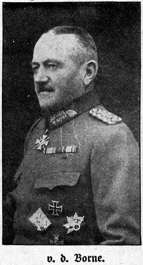 Portrait of Kurt von dem Borne (1857–1933) – memorial page