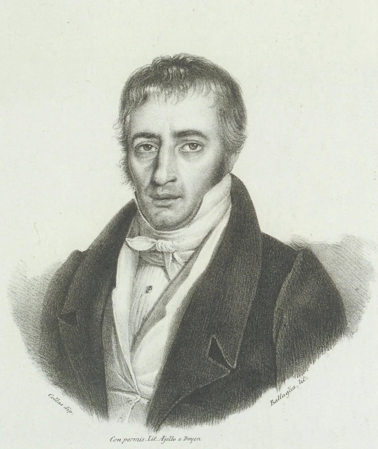 Portrait of Cesare Bressa (1783–1836) – memorial page