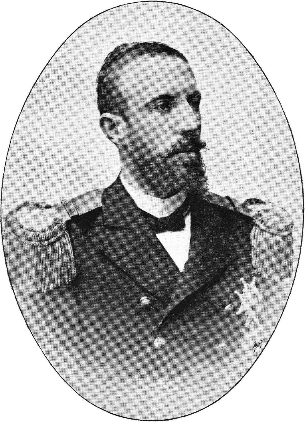 Porträt von Prince Oscar Bernadotte (1859–1953) – Gedenkseite