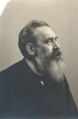 Porträt von Richard Mucke (1846–1925) – Gedenkseite