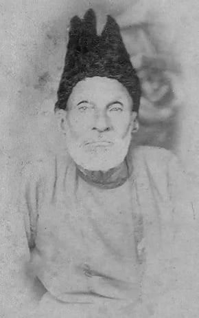 Porträt von Mirza Ghalib (1797–1869) – Gedenkseite