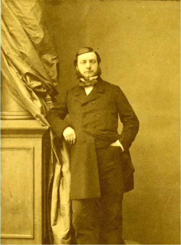 Porträt von Michel Chauvet (1823–1891) – Gedenkseite
