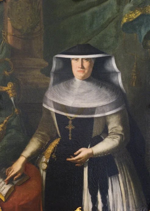 Porträt von Maria Dioscura von Thurn-Valsassina (1702–1772) – Gedenkseite