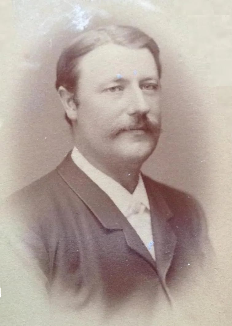 Porträt von Carl Johan Bolander (1854–1903) – Gedenkseite
