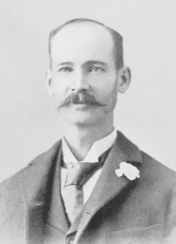 Porträt von John F. Hutchinson (1856–1904) – Gedenkseite