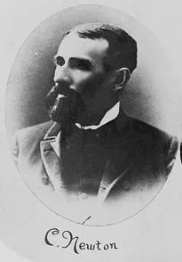Porträt von Cherubusco Newton (1848–1910) – Gedenkseite