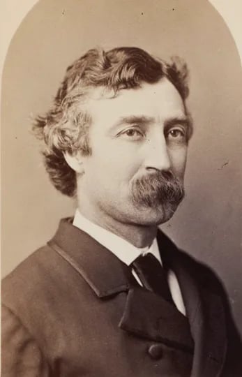 Porträt von William Irving Ellis (1829–1892) – Gedenkseite