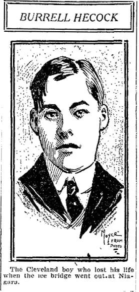 Portrait of Burrell Hecock (1895–1912) – memorial page