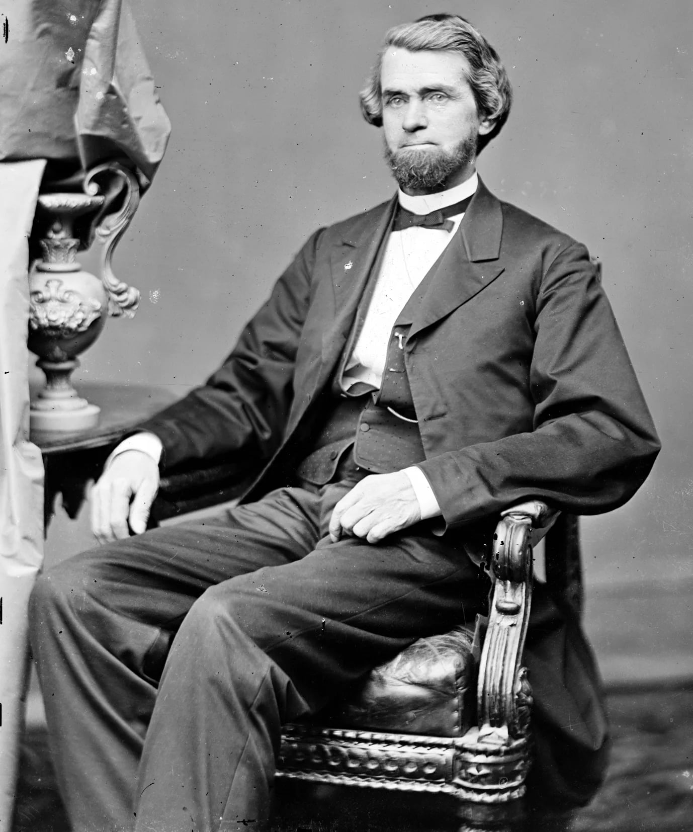 Porträt von Chester D. Hubbard (1814–1891) – Gedenkseite