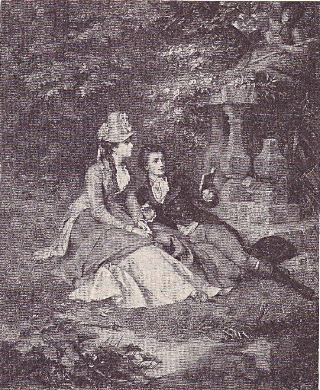 Porträt von Caroline von Linsingen (1768–1815) – Gedenkseite
