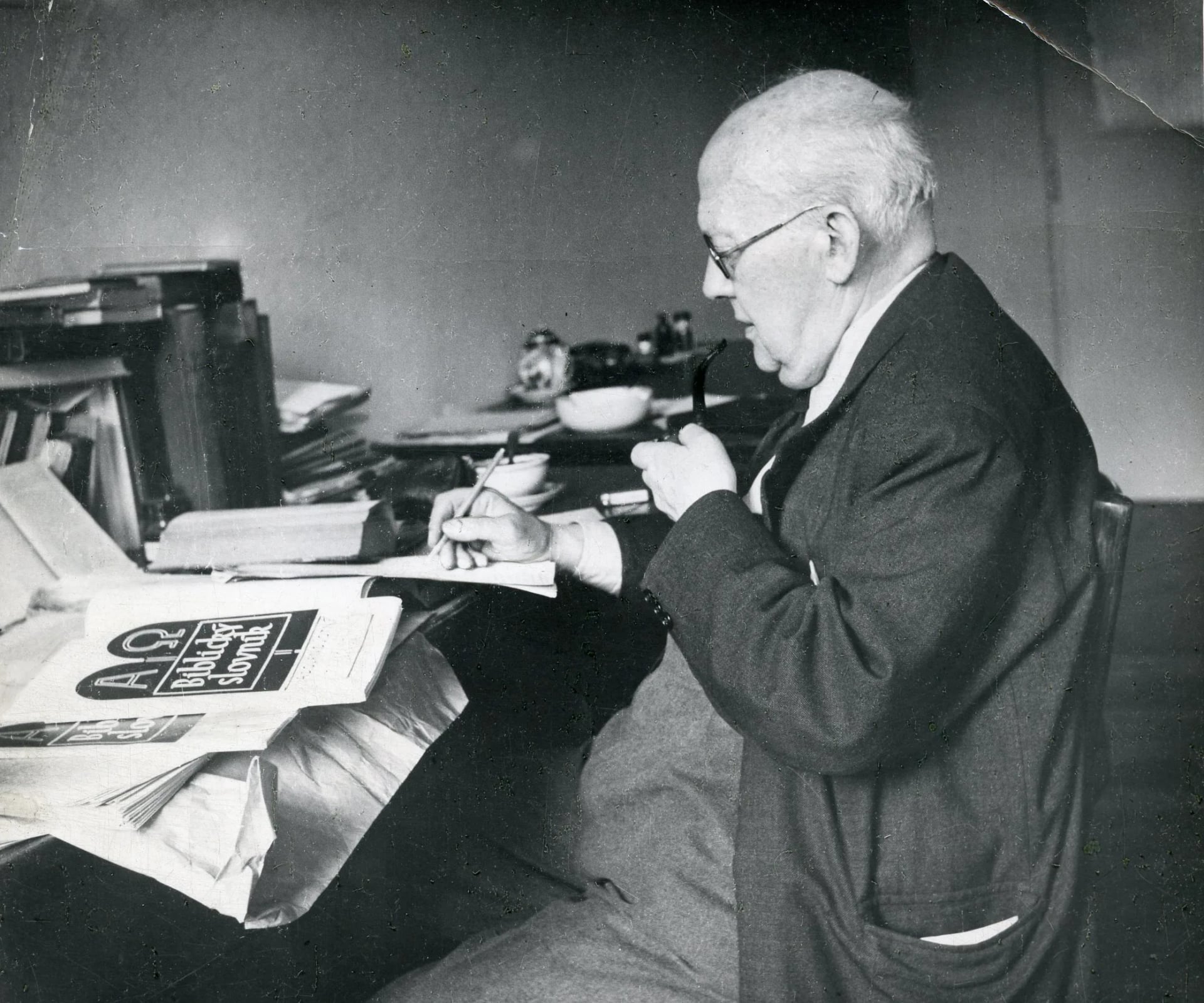 Porträt von Adolf Novotný (1891–1968) – Gedenkseite