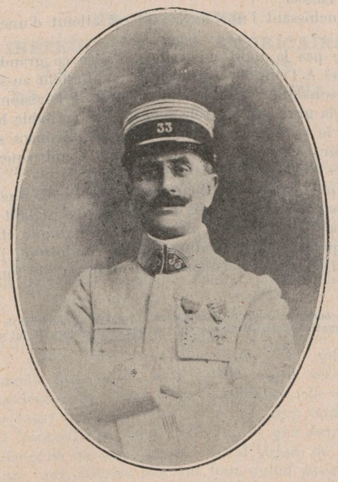 Porträt von Marie Marcel Gérard Biraud (1870–1917) – Gedenkseite