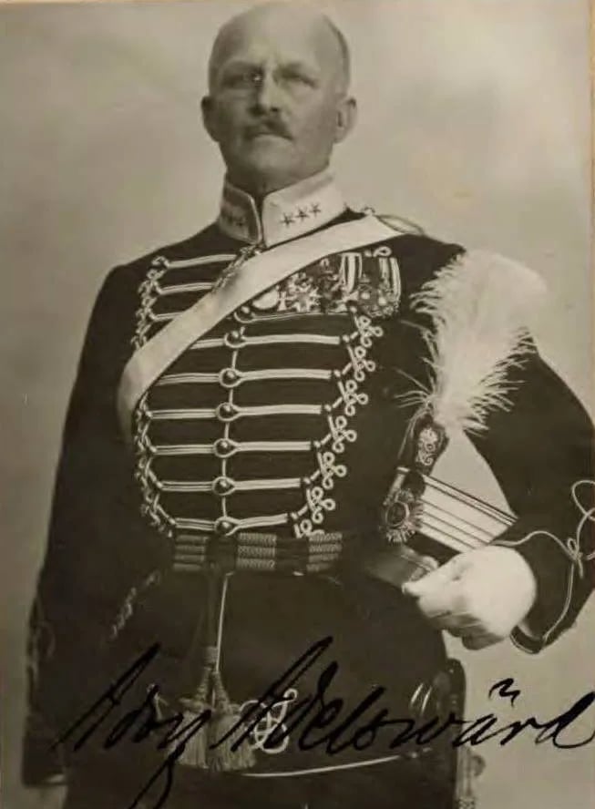 Porträt von Adolf Adelswärd (1862–1931) – Gedenkseite