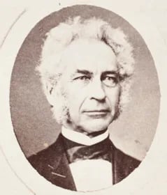 Porträt von Anson McLoud (1813–1883) – Gedenkseite