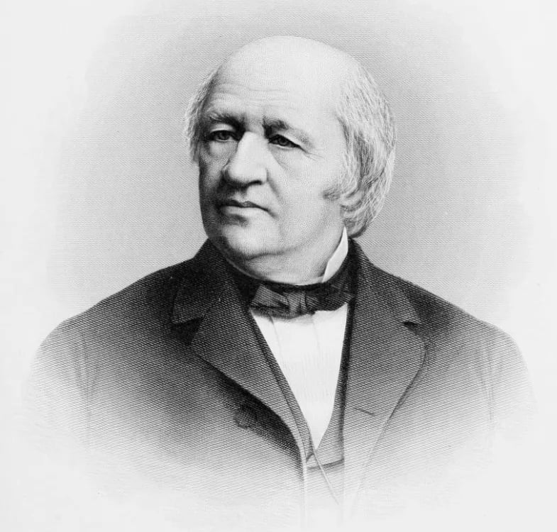 Porträt von Theophilus Chandler (1807–1886) – Gedenkseite