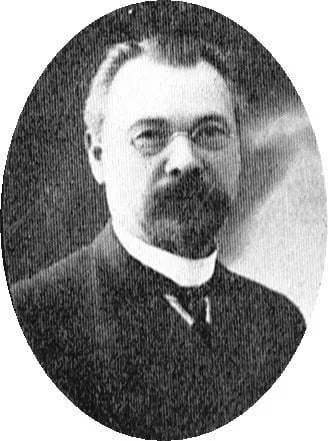 Porträt von Erik Hjelm (1858–1928) – Gedenkseite