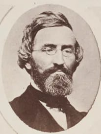 Porträt von Lewis J. Dudley (1815–1896) – Gedenkseite