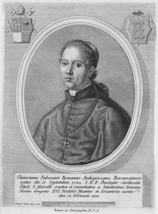 Portrait of Chiarissimo Falconieri Mellini (1794–1859) – memorial page