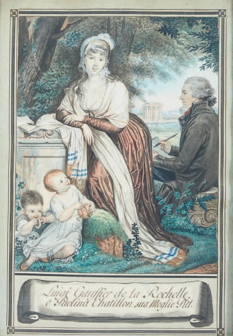 Portrait of Faustina Malfatti (1792–1837) – memorial page
