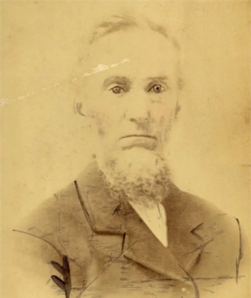 Porträt von Adam White (1823–1895) – Gedenkseite