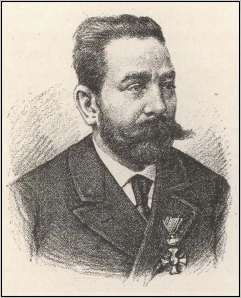 Portrait of István Radvány (1832–1918) – memorial page