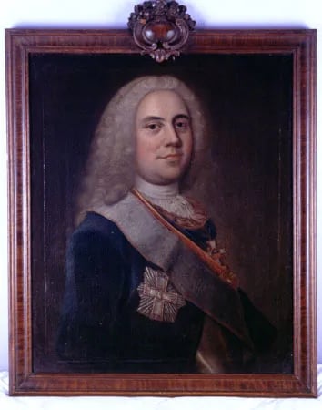Portrait of Friedrich von Eyben (1699–1787) – memorial page
