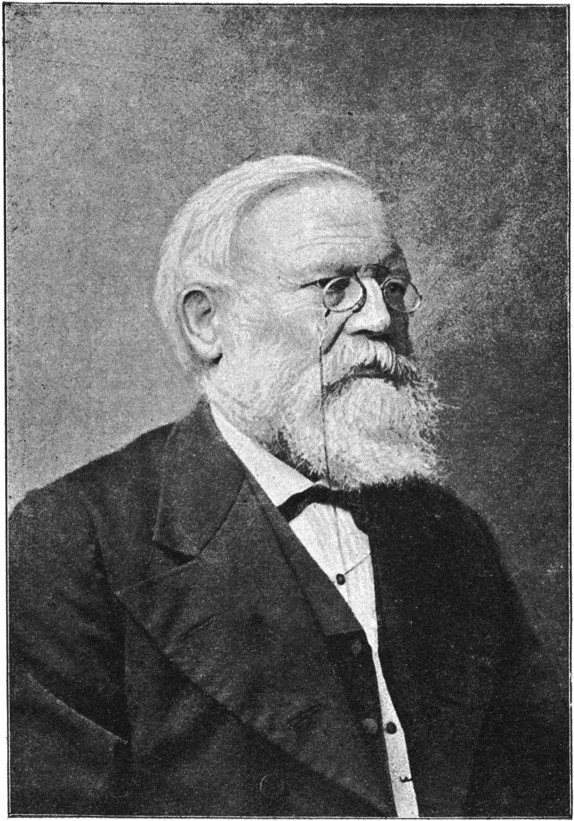 Portrait of Karl Ernst Hermann Krause (1822–1893) – memorial page